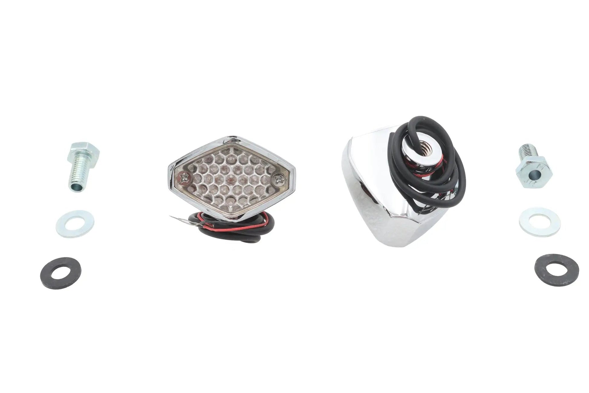 Wyatt Gatling 76028RS1 Red LED Clear Lens Micro Marker Lamp Set by Wyatt Gatling