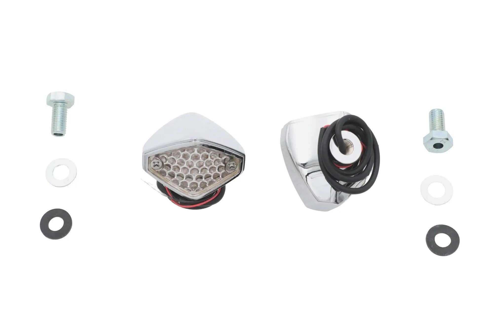 Wyatt Gatling 76028RS1 Red LED Clear Lens Micro Marker Lamp Set by Wyatt Gatling
