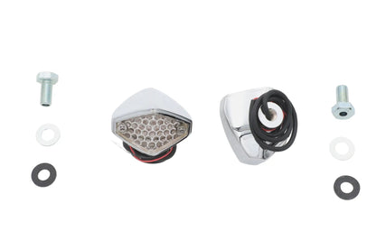 Wyatt Gatling 76028RS1 Red LED Clear Lens Micro Marker Lamp Set by Wyatt Gatling