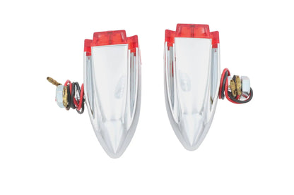 Wyatt Gatling Maltese Red Lens and LED Marker Lamp Set - 20-6576 by Wyatt Gatling