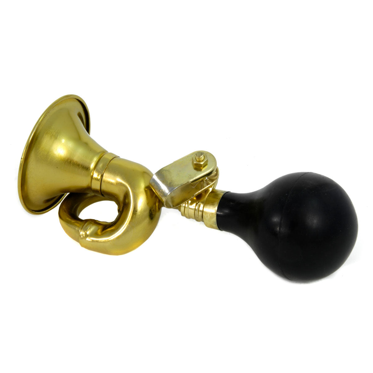 Wyatt Gatling Classic Bugle Style Brass Squeeze Horn (Part Number 11-6105B) by Wyatt Gatling