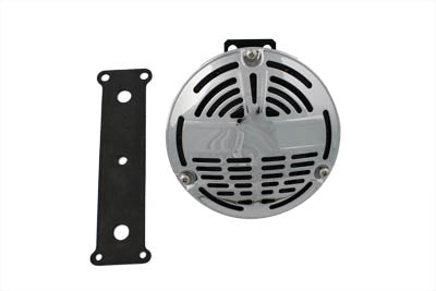 V-Twin 12 Volt Spring Fork Horn with Bracket 33-0708