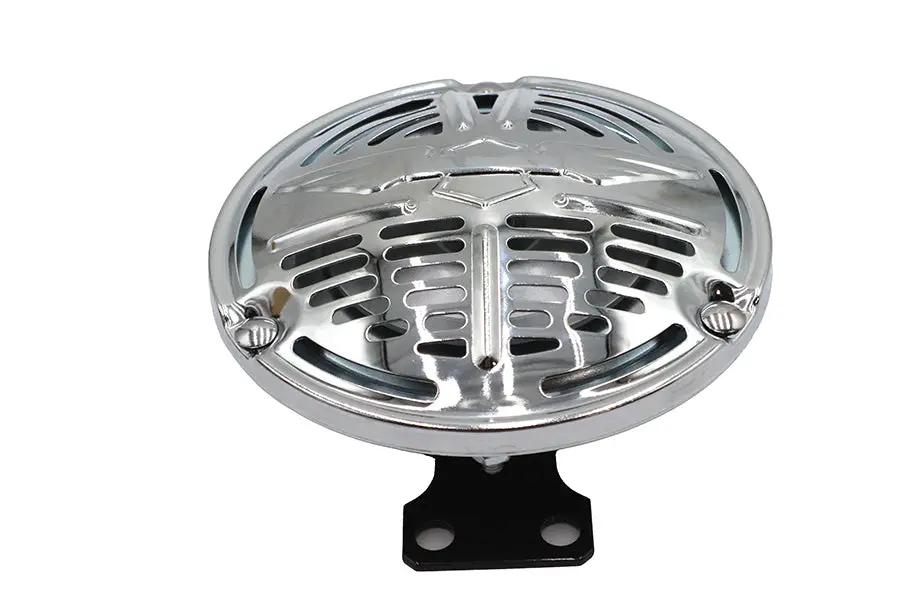 Wyatt Gatling HF-65 Early Style Wing Logo 12 Volt Horn for Harley Davidson FL Models by Wyatt Gatling