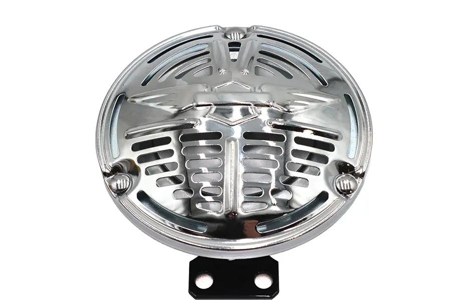 Wyatt Gatling HF-65 Early Style Wing Logo 12 Volt Horn for Harley Davidson FL Models by Wyatt Gatling