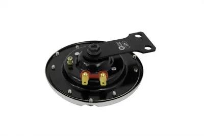 Wyatt Gatling Universal Style Chrome 12 Volt Horn - 4-3/4 Inch Diameter by Wyatt Gatling