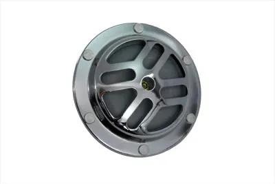 Wyatt Gatling Universal Style 12 Volt Chrome Horn - Electric Motorcycle or Vehicle Horn with Chrome Grill and Universal Mounting by Wyatt Gatling