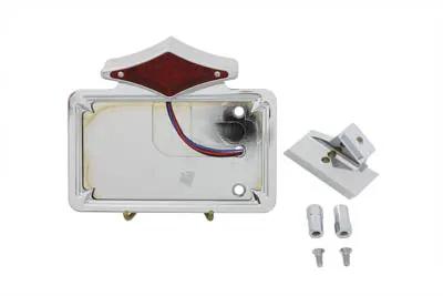 V-Twin Chrome Horizontal LED Tail Lamp Kit Diamond Style for Harley Davidson XL (1979-1988) by V-Twin