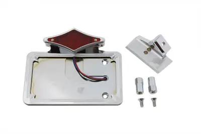 V-Twin Chrome Horizontal LED Tail Lamp Kit Diamond Style for Harley Davidson XL (1979-1988) by V-Twin