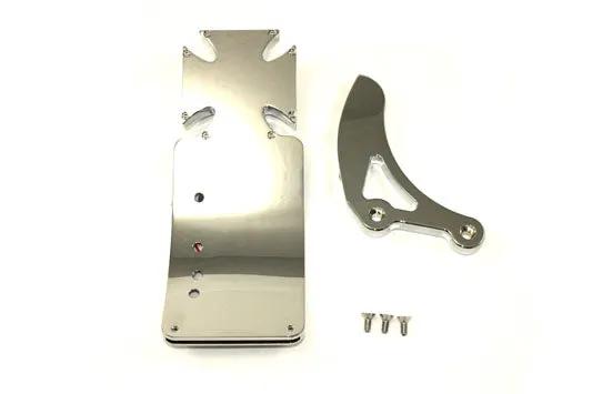 Wyatt Gatling Chrome Curved Tail Lamp Kit Maltese Type - Part 165297 by Wyatt Gatling