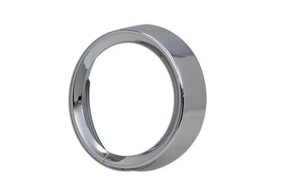 Wyatt Gatling 7 Inch Headlamp Chrome Frenched Trim Ring for Harley Davidson FLHT by Wyatt Gatling