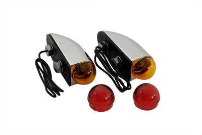 Wyatt Gatling 12-6031A/R 1 Inch Mini Marker Lamp Set for Decorative Use by Wyatt Gatling