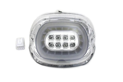 Wyatt Gatling Part 77502C Lay Down LED Tail Lamp Clear for Harley Davidson FLT by Wyatt Gatling