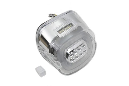 Wyatt Gatling Part 77502C Lay Down LED Tail Lamp Clear for Harley Davidson FLT by Wyatt Gatling