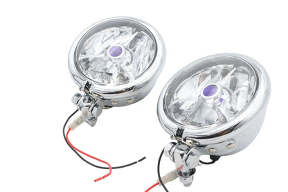 Wyatt Gatling 4-1/2 Inch Tri Bar Spotlamp - D.O.T. & ECE Approved by Wyatt Gatling