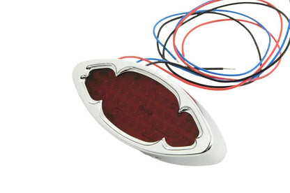 Wyatt Gatling Odins Oval Tail Lamp with 12 Volt LED - 2-1/2 Inch Stud Space by Wyatt Gatling