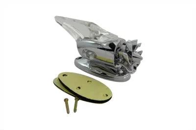 Wyatt Gatling Chrome Fan Marker Lamp Red - Part No. 12-6025R by Wyatt Gatling