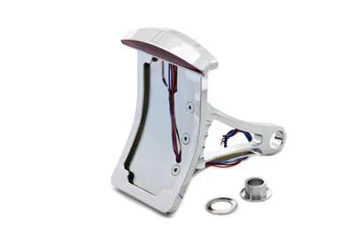 Wyatt Gatling Part 76061RV Concave Tail Lamp Kit with Slice Style LED for Harley Davidson FXST by Wyatt Gatling