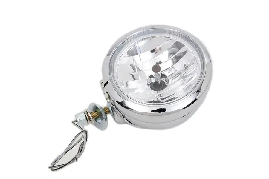 Wyatt Gatling Chrome Spotlamp Assembly for Harley Davidson FLST (Part #70256) by Wyatt Gatling