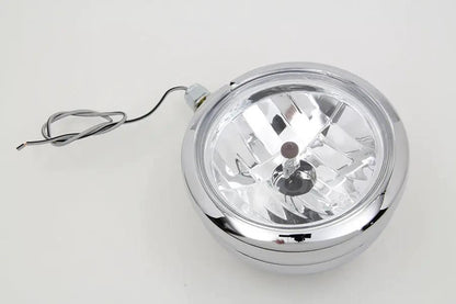 Wyatt Gatling Chrome Spotlamp Assembly for Harley Davidson FLST (Part #70256) by Wyatt Gatling
