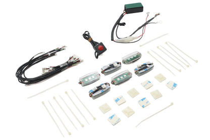 Wyatt Gatling 76577A LED Marker Lamp Pod Set with 6 Pods - Multi-Color Changeable by Wyatt Gatling