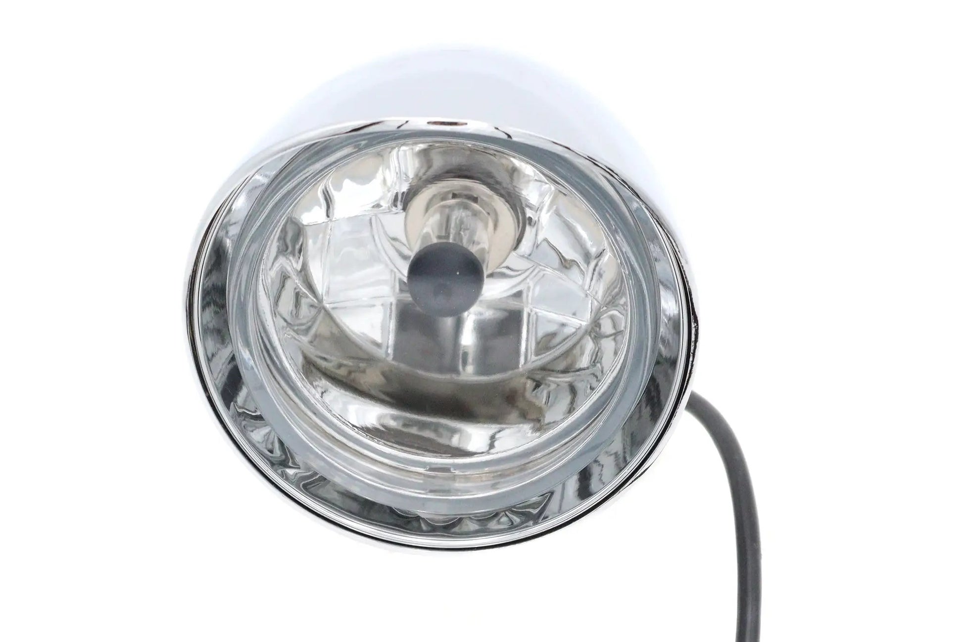 Wyatt Gatling 3-1/2 Inch Round Headlamp Billet with Visor - Decorative Show-Only Headlamp by Wyatt Gatling