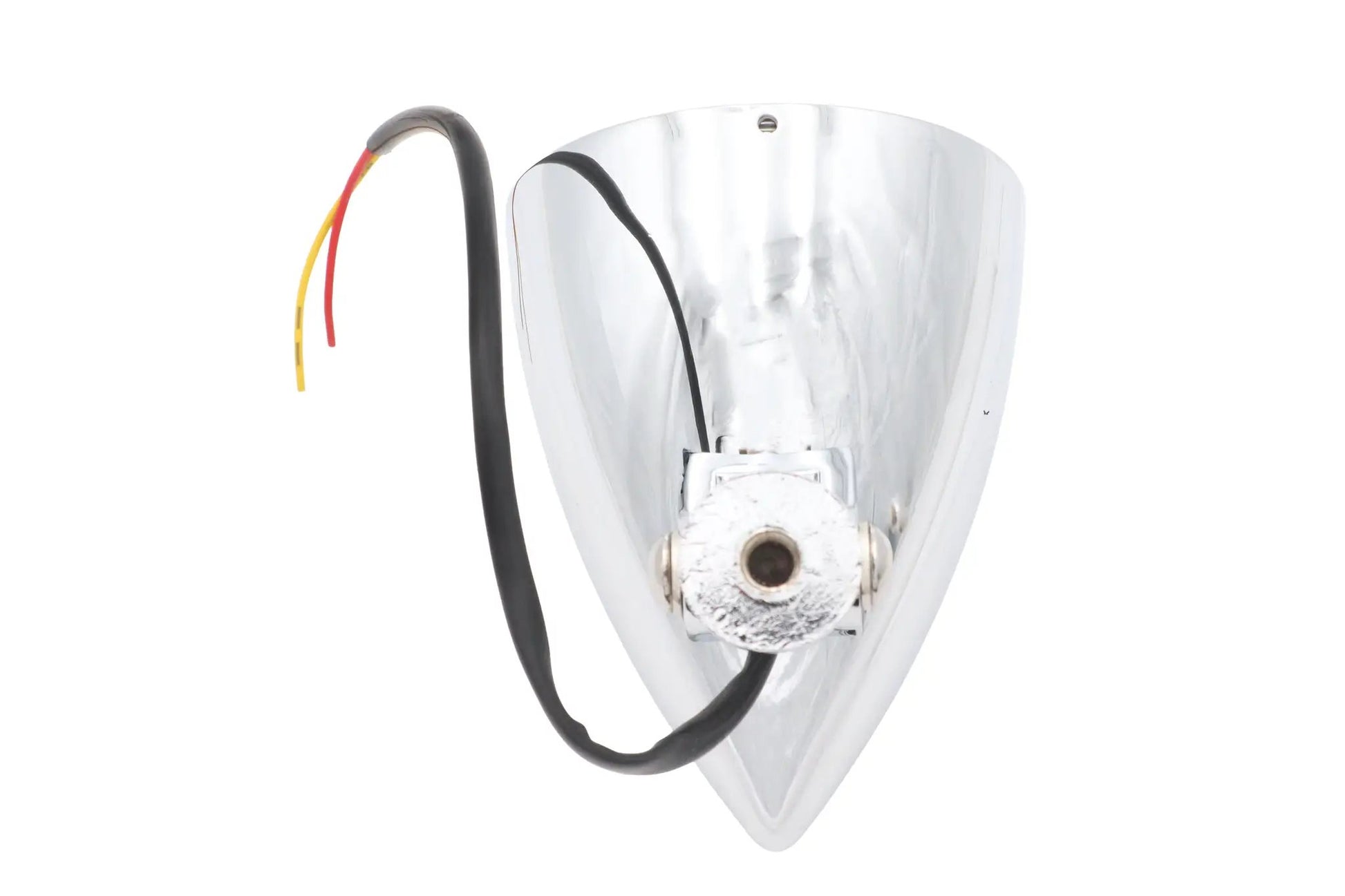 Wyatt Gatling 3-1/2 Inch Round Headlamp Billet with Visor - Decorative Show-Only Headlamp by Wyatt Gatling