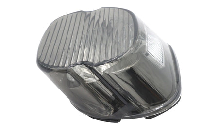 Wyatt Gatling 12-0416M Smoke Laydown Horizontal Tail Lamp Lens for Harley Davidson FLT by Wyatt Gatling