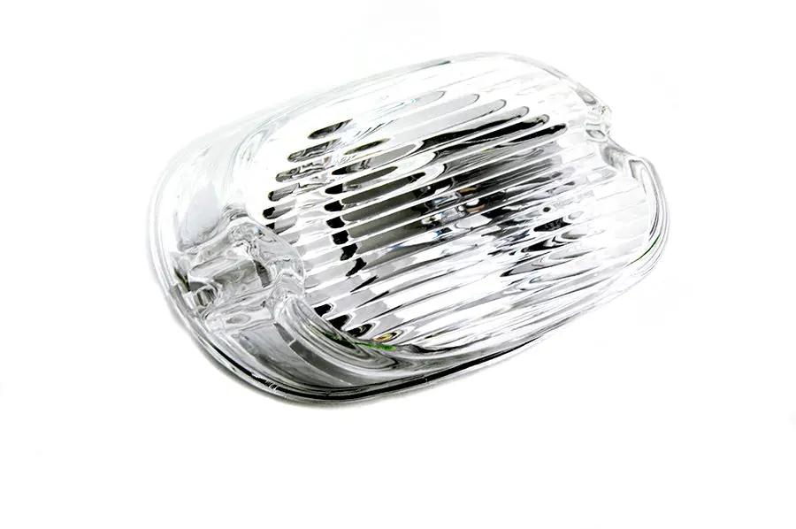 Wyatt Gatling 12-0416CA Tail Lamp Lens Laydown Style Clear for Harley Davidson FLT by Wyatt Gatling