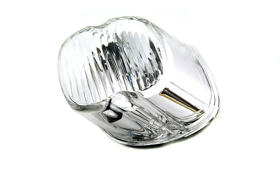 Wyatt Gatling 12-0416CA Tail Lamp Lens Laydown Style Clear for Harley Davidson FLT by Wyatt Gatling