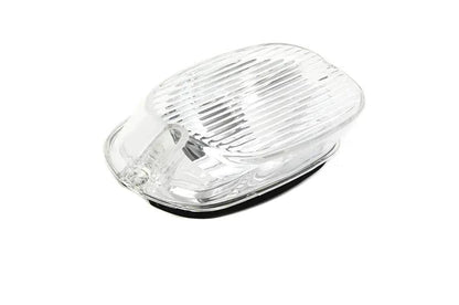 Wyatt Gatling Part 12-0417CA Tail Lamp Lens Laydown Style Clear for Harley Davidson FLT by Wyatt Gatling