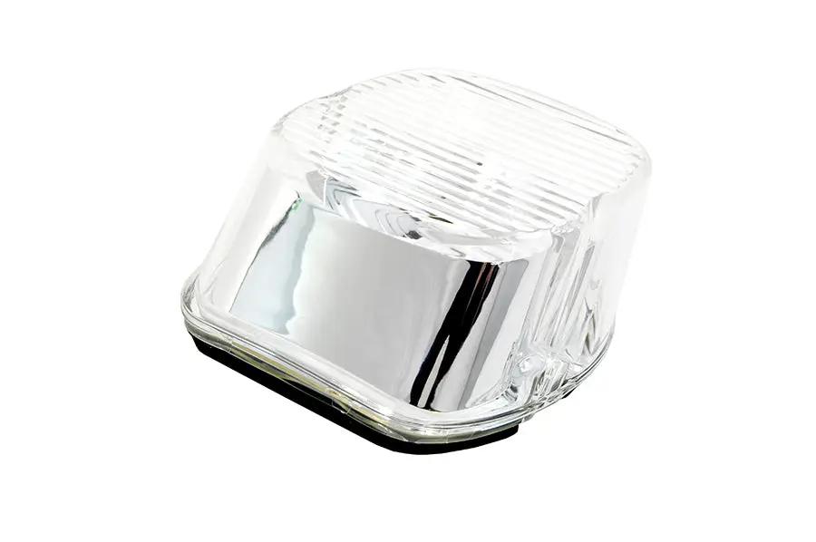 Wyatt Gatling Part 12-0417CA Tail Lamp Lens Laydown Style Clear for Harley Davidson FLT by Wyatt Gatling
