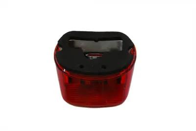 Wyatt Gatling 12-0417A Clear Laydown Horizontal Slim Tail Lamp Lens for Harley Davidson FLT by Wyatt Gatling