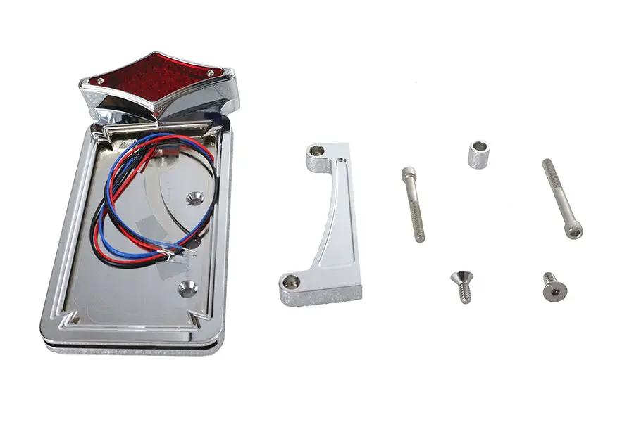 V-Twin Diamond Vertical Tail Lamp Kit for Harley Davidson FXST (1989-1998) by V-Twin