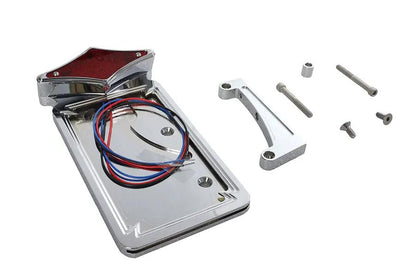 V-Twin Diamond Vertical Tail Lamp Kit for Harley Davidson FXST (1989-1998) by V-Twin