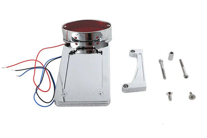 V-Twin Cateye Vertical Tail Lamp Kit for Harley Davidson FXST (1989-1998) by V-Twin
