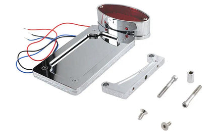 V-Twin Cateye Vertical Tail Lamp Kit for Harley Davidson FXST (1989-1998) by V-Twin