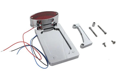 V-Twin Cateye Vertical Tail Lamp Kit for Harley Davidson FXST (1989-1998) by V-Twin