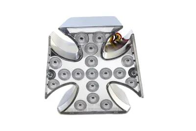 Wyatt Gatling L24-6631CLED Maltese LED Tail Lamp with Clear Lens for License Plate by Wyatt Gatling