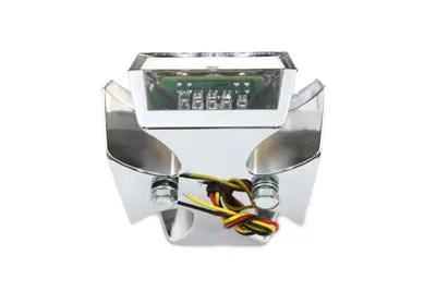 Wyatt Gatling L24-6631CLED Maltese LED Tail Lamp with Clear Lens for License Plate by Wyatt Gatling