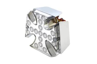 Wyatt Gatling L24-6631CLED Maltese LED Tail Lamp with Clear Lens for License Plate by Wyatt Gatling