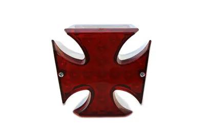 Wyatt Gatling L24-6631RLEDE Maltese LED Tail Lamp with Red Lens by Wyatt Gatling