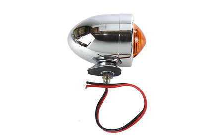 Wyatt Gatling Chrome Bullet Marker Lamp 2 Wire Type - Part No. 20-6506BLED by Wyatt Gatling