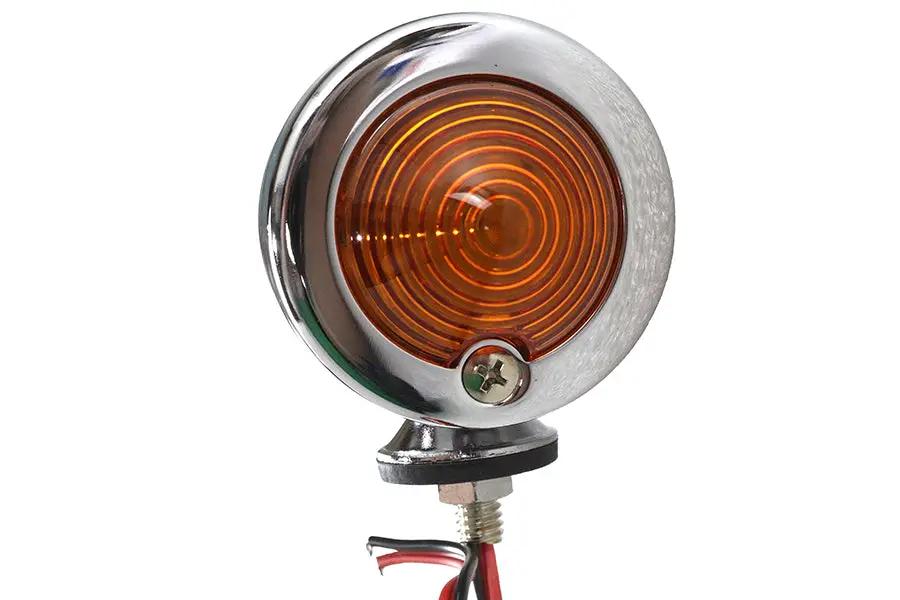 Wyatt Gatling Chrome Bullet Marker Lamp 2 Wire Type - Part No. 20-6506BLED by Wyatt Gatling