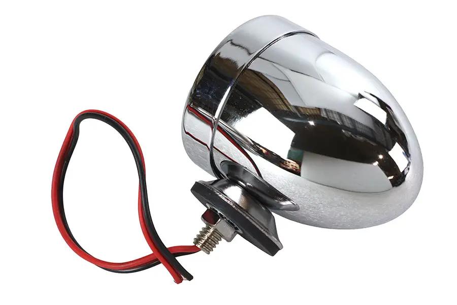 Wyatt Gatling Chrome Bullet Marker Lamp 2 Wire Type - Part No. 20-6506BLED by Wyatt Gatling