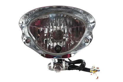 Wyatt Gatling 5-3/4 Inch Glow Style Headlamp Assembly with Visor - Model L20-6099CVE by Wyatt Gatling