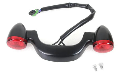 Wyatt Gatling Black FLTRX Rear Turn Signal Bar Kit for Harley Davidson FLTRX (2014-2023) by Wyatt Gatling
