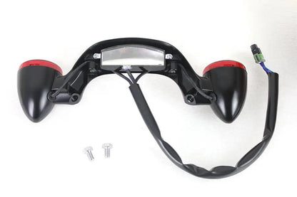 Wyatt Gatling Black FLTRX Rear Turn Signal Bar Kit for Harley Davidson FLTRX (2014-2023) by Wyatt Gatling