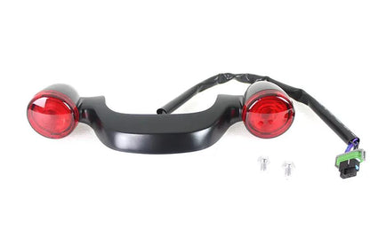 Wyatt Gatling Black FLTRX Rear Turn Signal Bar Kit for Harley Davidson FLTRX (2014-2023) by Wyatt Gatling