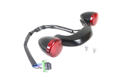 Wyatt Gatling Black FLTRX Rear Turn Signal Bar Kit for Harley Davidson FLTRX (2014-2023) by Wyatt Gatling