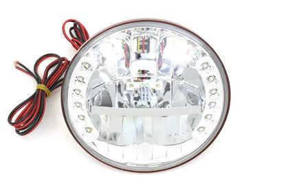 Wyatt Gatling 7 Inch LED Headlamp Assembly Part 33-1008 for Harley Davidson FLST Models by Wyatt Gatling